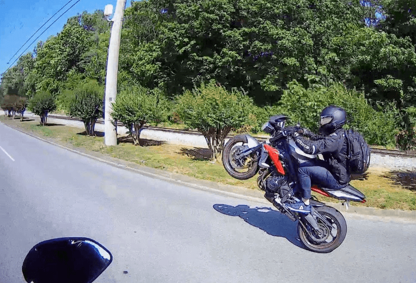 Motorcycle enthusiast